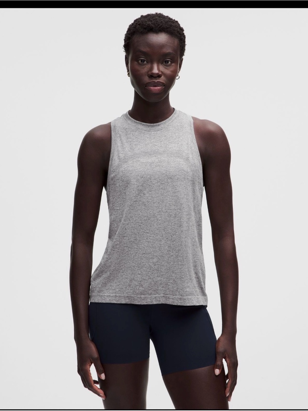 lululemon athletica Heather Gray Swiftly Tank - Women's